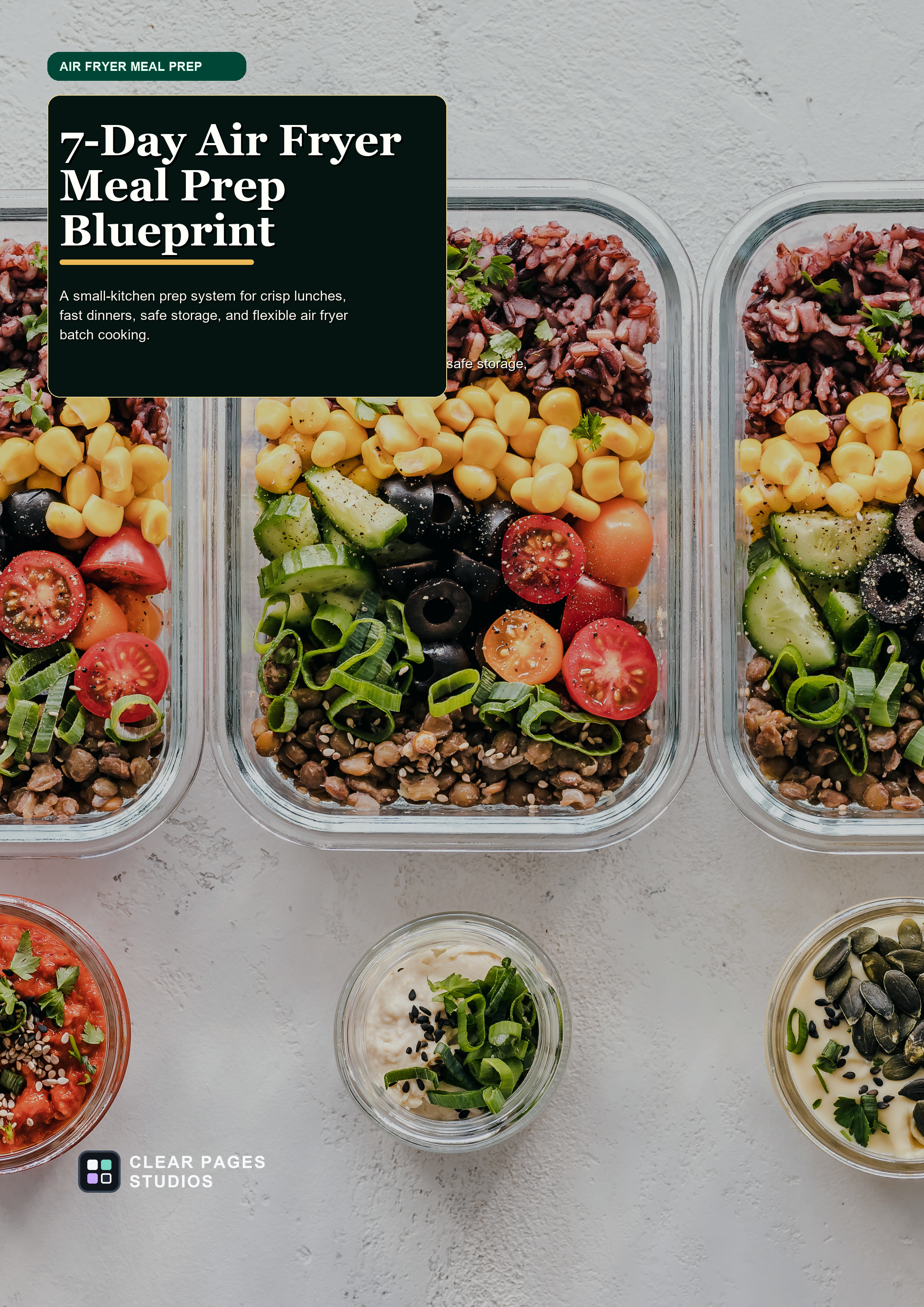 The Ultimate 7-Day Air Fryer Meal Prep Blueprint